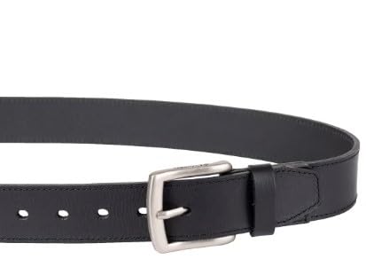Columbia Men's Leather Belt (Black, L(Pant Size 36-38, Belt Size 38-40))