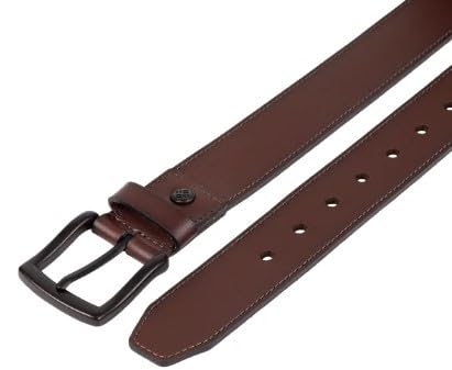 Columbia Men's Leather Belt (Brown, XL(Pant Size 40-42, Belt Size 42-44))