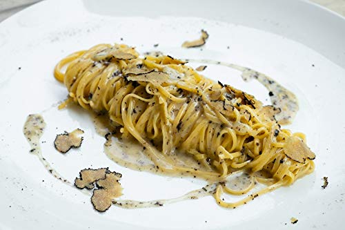 100% Italian Black Summer Truffle Carpaccio (2 x 6.35 Oz) - Thin Shaved Truffle Slices (Tuber Aestivum) in Olive Oil - Gourmet Ready to Eat Truffles - (Pack of 2)