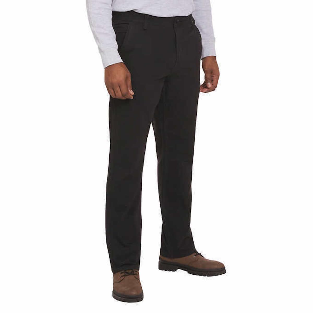 Weatherproof Vintage Men's Relaxed Fit Trevorland Flex Utility Stretch Canvas Pant (US, Waist Inseam, 38, 34, Regular, Regular, Black)