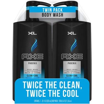 Axe Body Wash for Men Phoenix (28 Ounce, 2 Count)
