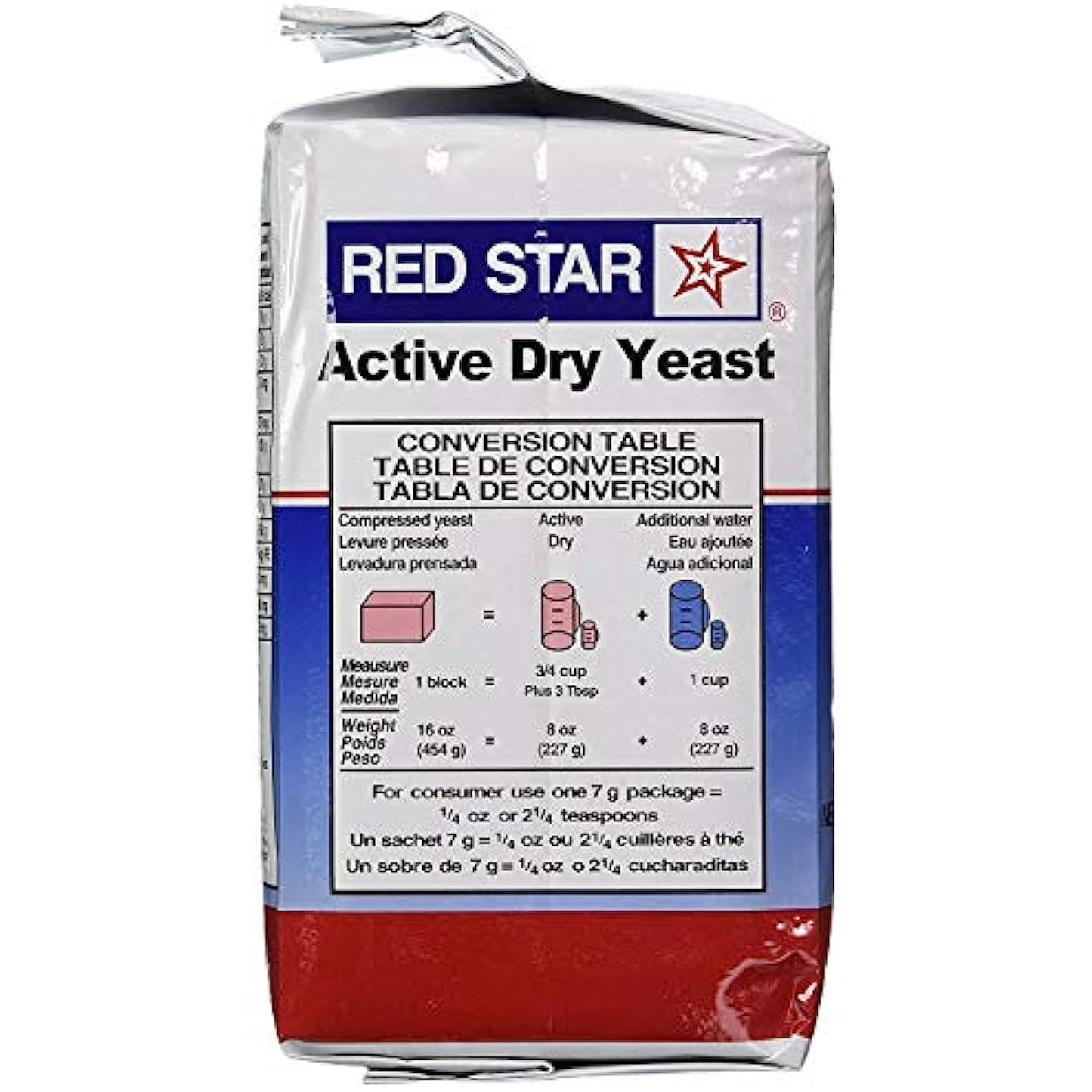 Red Star Active Dry Yeast, 2 Pound, 2 Count
