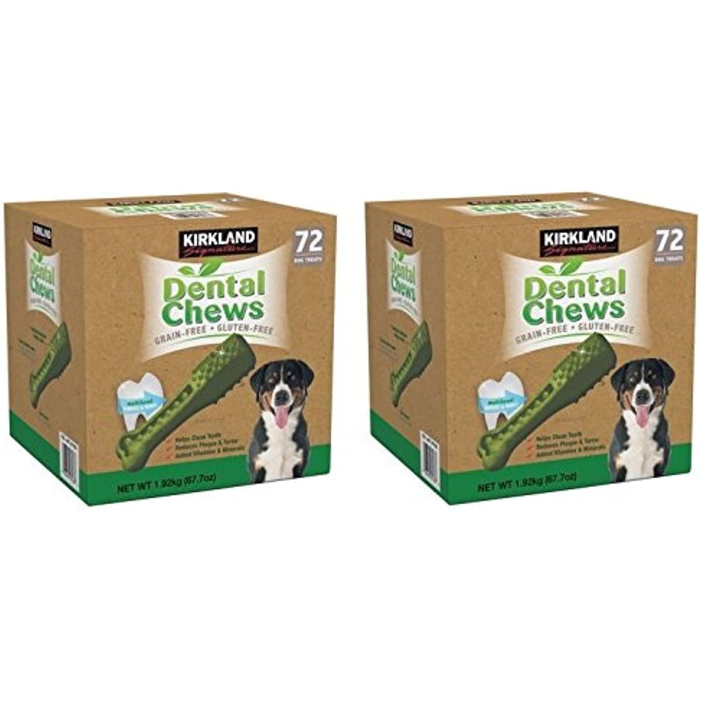 Kirkland Signature Dental Chews Dog Treats, 144 Count