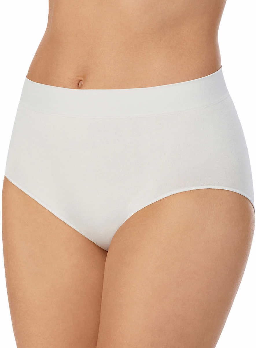 Carole Hochman Womens 5 Pack Seamless Brief (US, Alpha, Large, Regular, Regular, Black/Pink)
