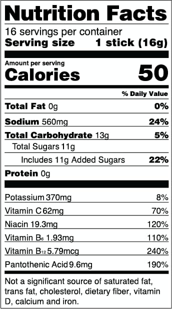 Liquid I.V.� Hydration Multiplier� - Lemon Lime - Hydration Powder Packets | Electrolyte Powder Drink Mix | Convenient Single-Serving Sticks | Non-GMO | 12 Pack (192 Servings)