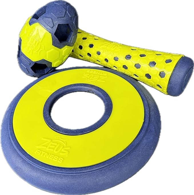 Zeus Fitness Large Dog Toys - Tough Dog Toys - Dog Toys for Agressive Chewers 3-Pack Floatable Dog Toys - Dog Pool Toys - Dog Chew Toys - Rubber Dog Toys - Dog Toys Pack