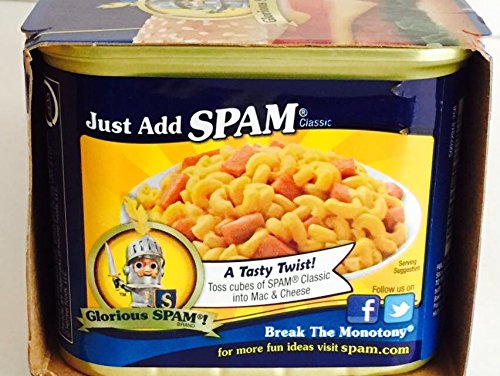 New 361887 Hormel Spam 12 Oz (8-Pack) Can Food Cheap Wholesale Discount Bulk Food Can Food Home Office