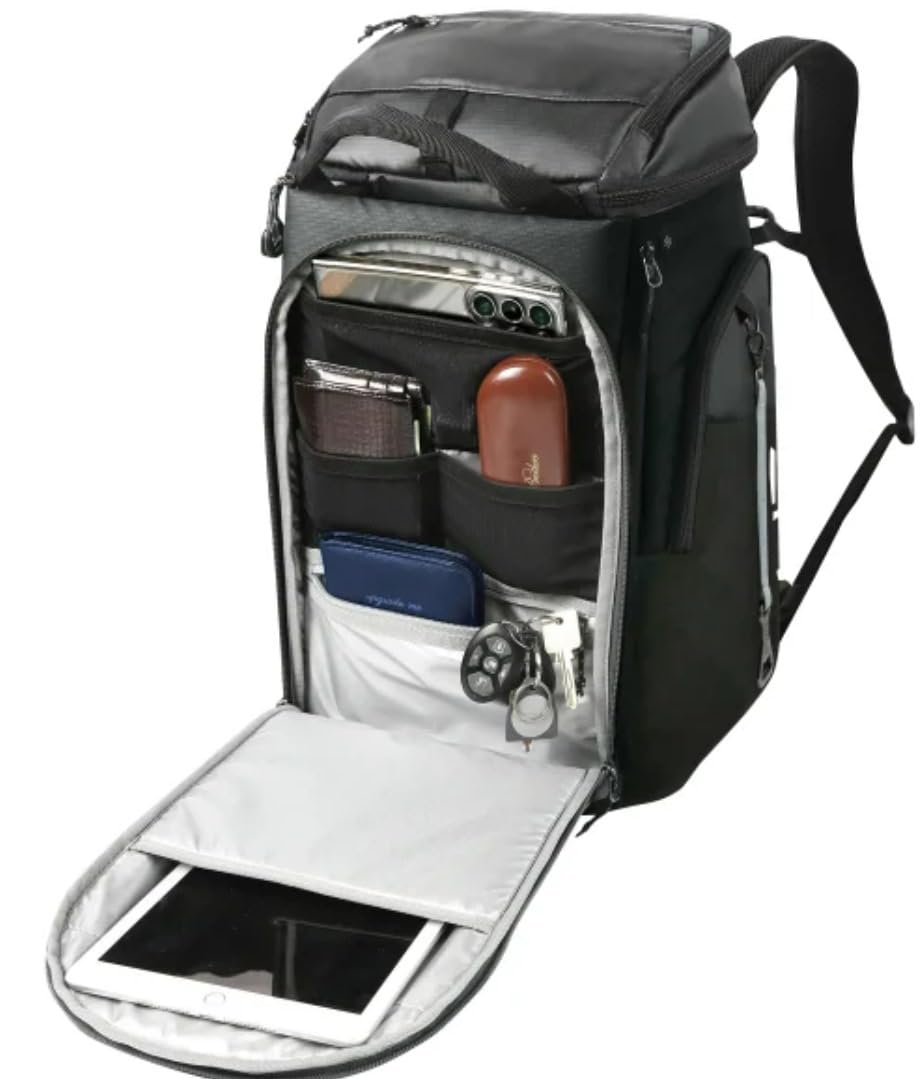 26 CANS Titan by Arctic-Zone Super Foam and Leak Proof Backpack Cooler - Black