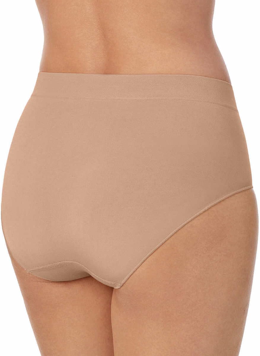 Carole Hochman Womens 5 Pack Seamless Brief (US, Alpha, Medium, Regular, Regular, Black/Pink)