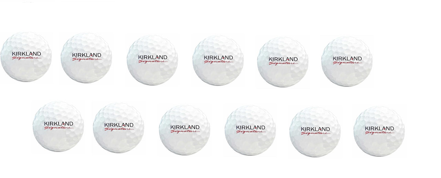 Kirkland Signature Three-Piece Golf Ball Performance Plus,Urethane Cover (12 Count)