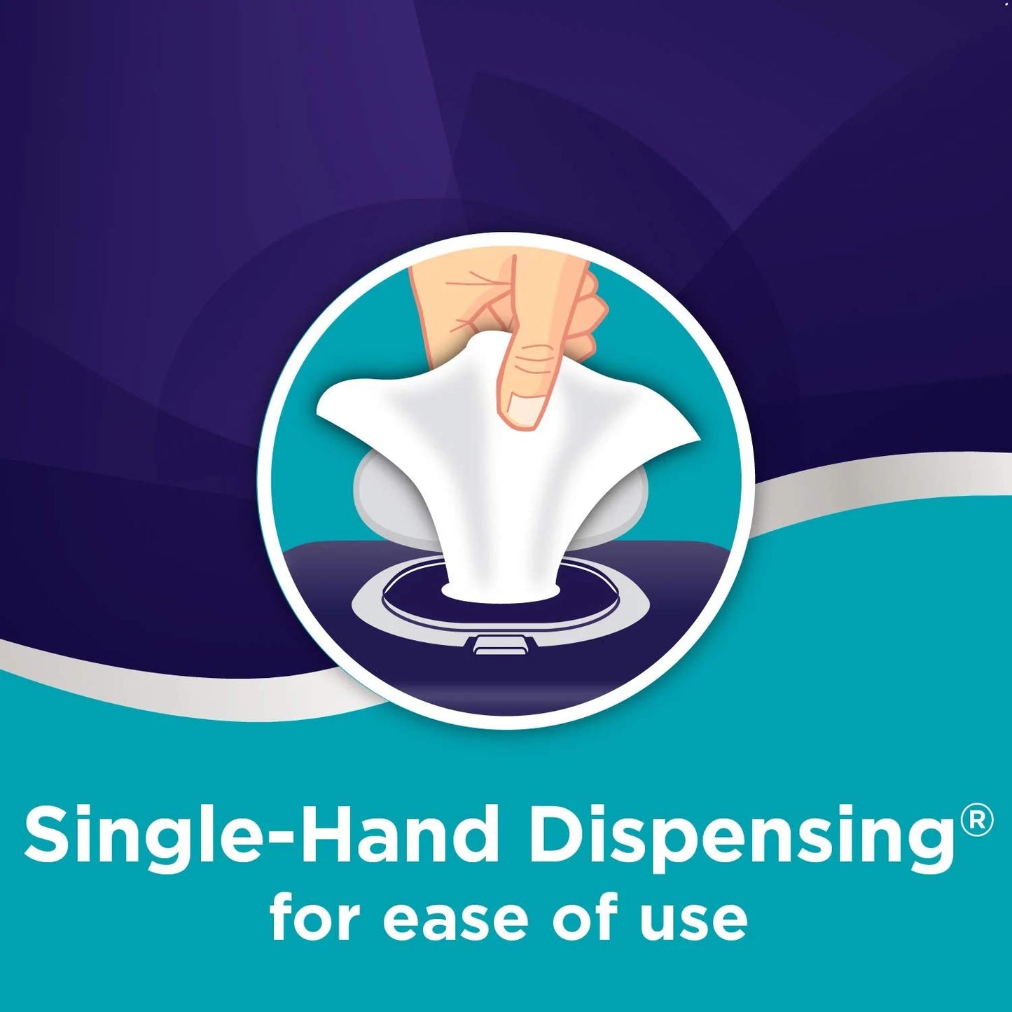Adult Washcloth Disposable Moist Wipes - 12 X 8 - 240 Pk