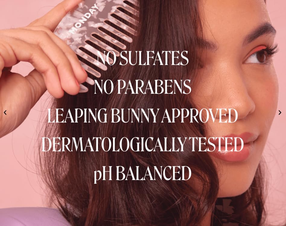 MONDAY HAIRCARE | Color Protect Shampoo&Color Protect Conditioner | +AMINO ACIDS | For Color-Treated Hair | Vitamin E &Jojoba Oil |No Parabens or Sulfates | 30oz&30oz | 2 Pack | (Color Protect)