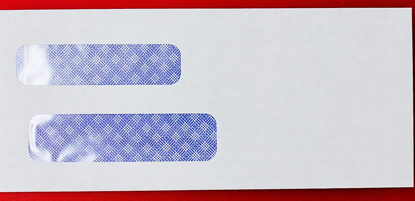Member's Mark #9 Peel & Seal Double Window Security Envelopes, 500 Count