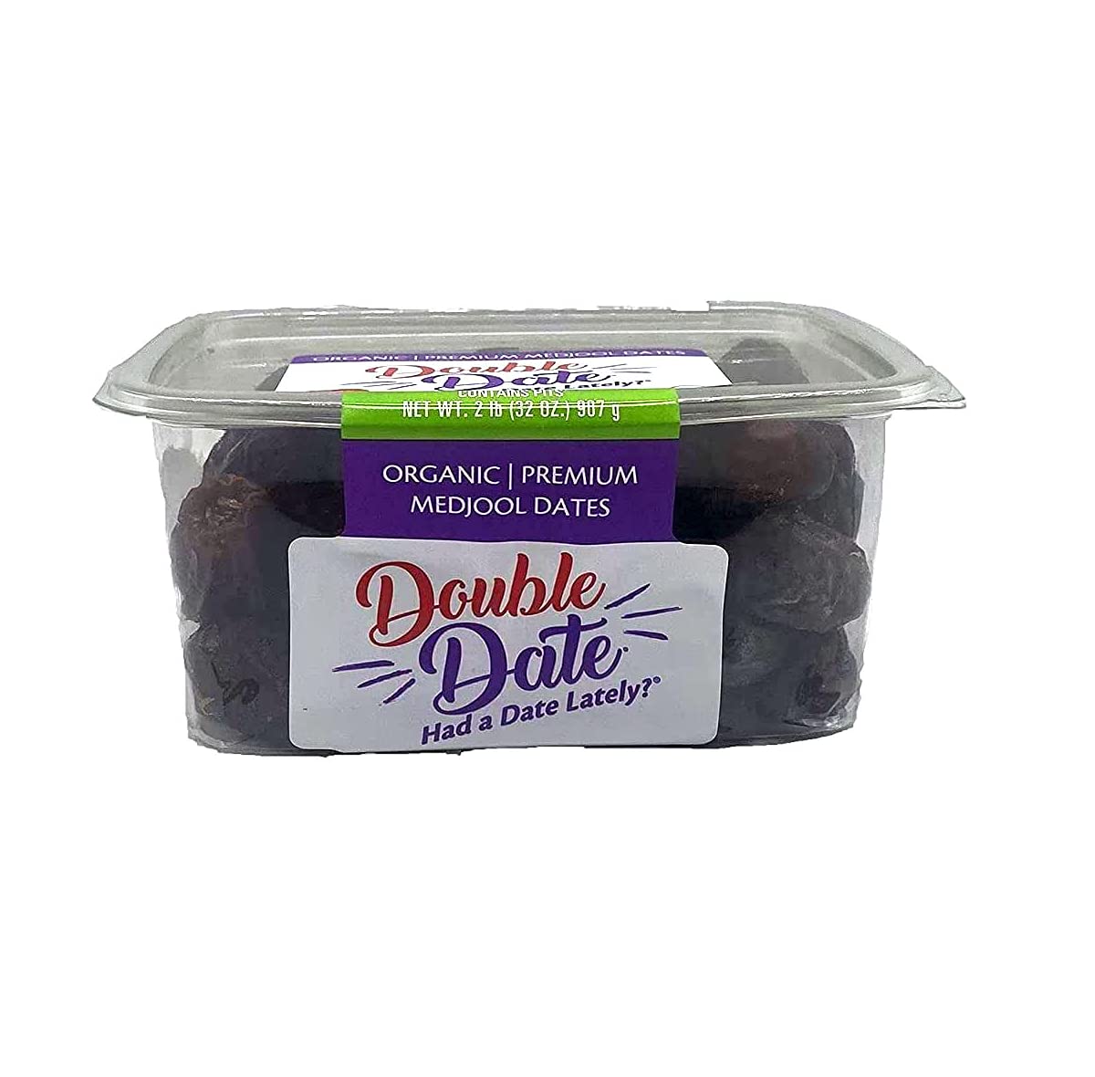 Double Date Organic Premium Medjool Dates, 32 Ounce