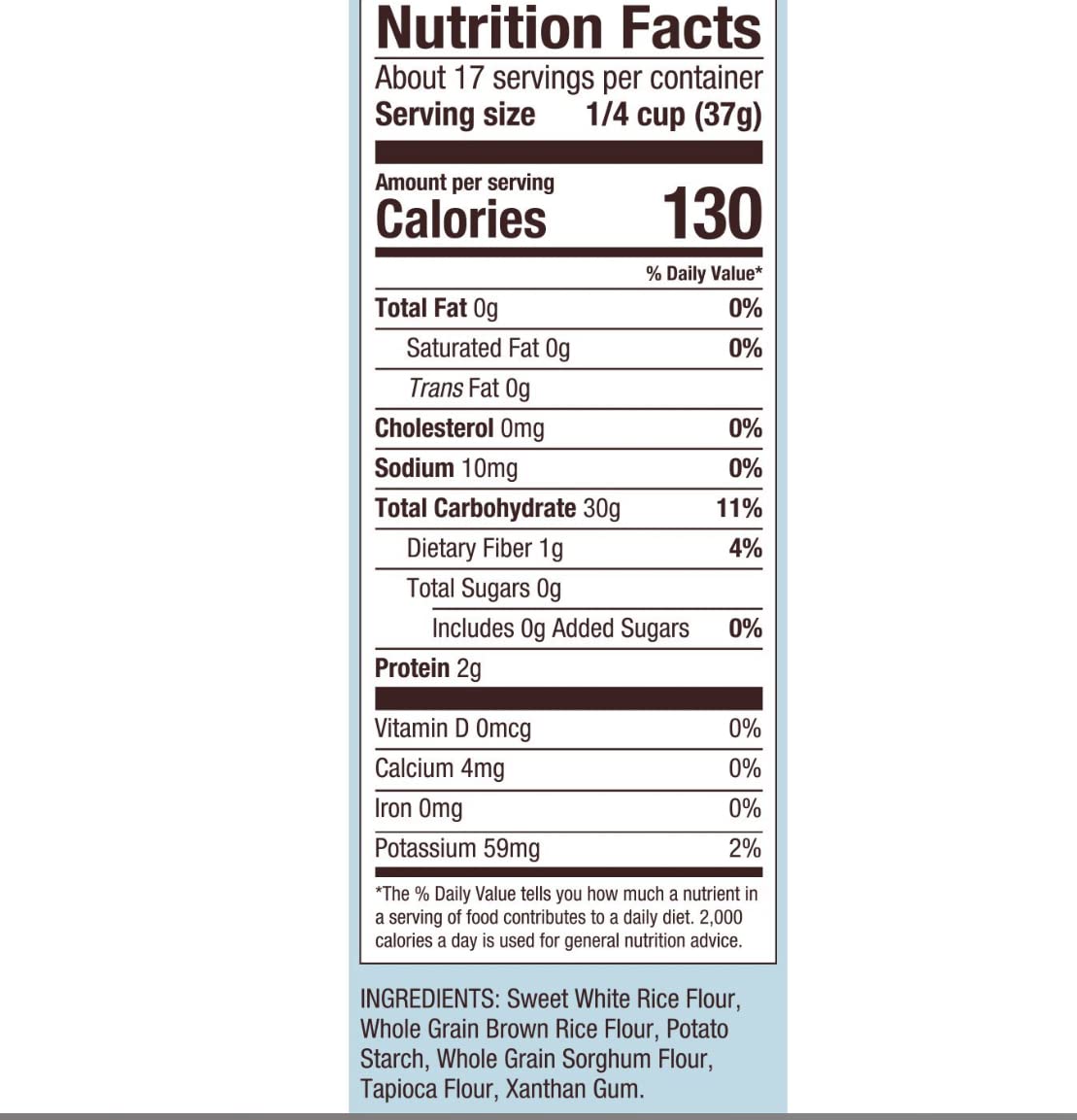 Bob's Red Mill GF 1 to 1 baking flour 96oz