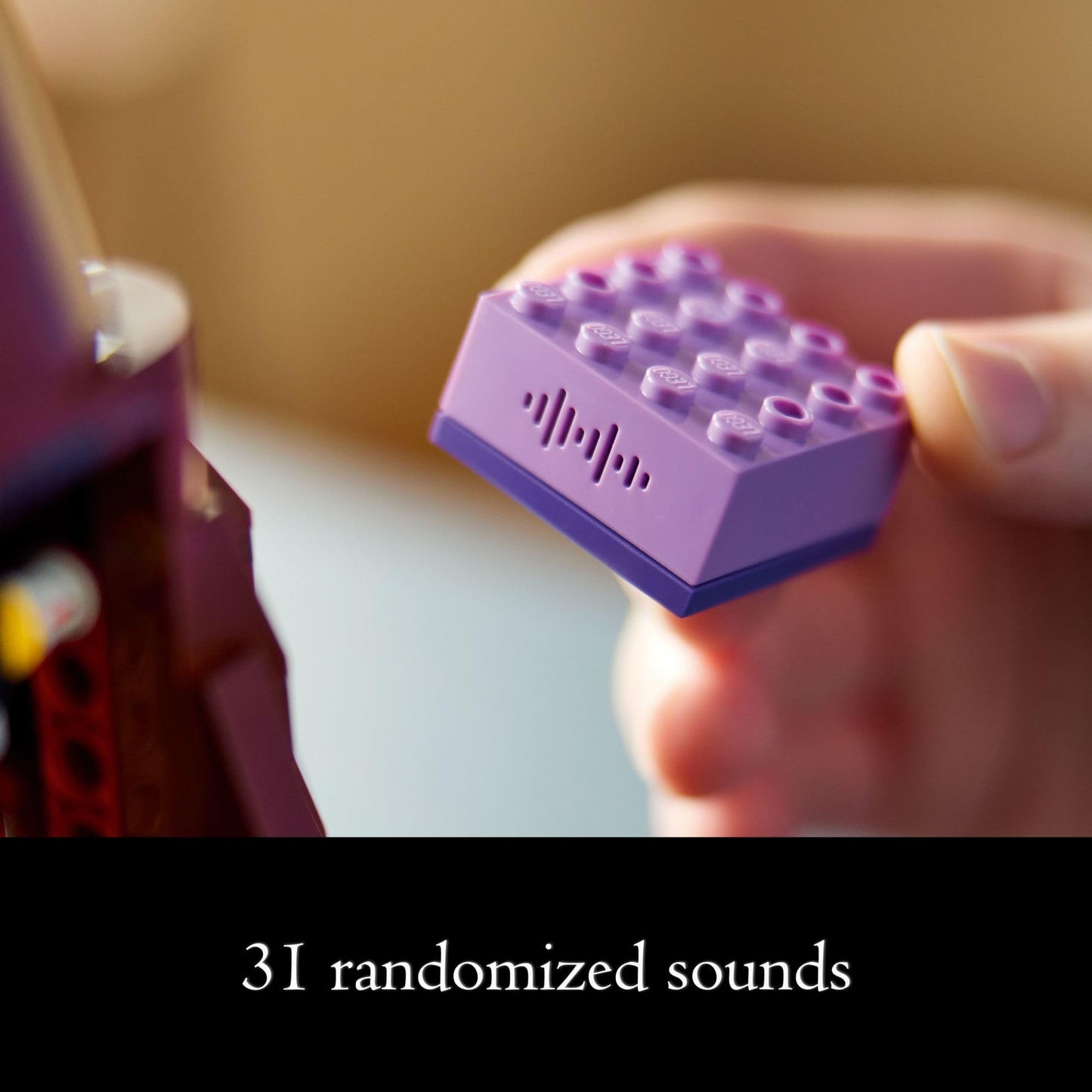 LEGO Harry Potter Talking Sorting Hat, Harry Potter Hogwarts Hat with 31 Randomized Sounds, Movie Themed Build and Display Model for Adults, Fun Harry Potter Gift Idea for a Mom, Dad or Any Fan, 76429