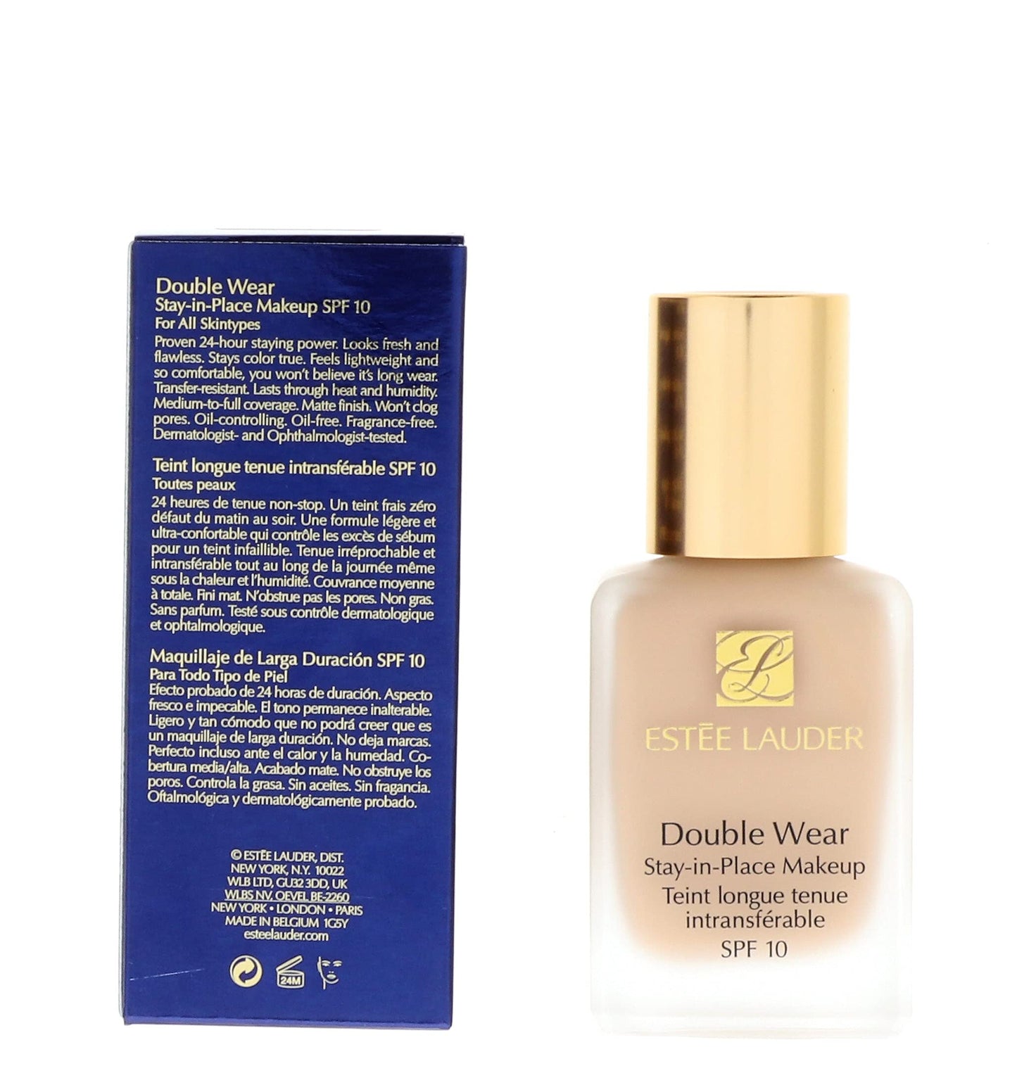 Estee Lauder Double Wear Stay In Place Makeup #2W0 82 warm vanilla SPF10 / PA ++ 1.0oz/30ml