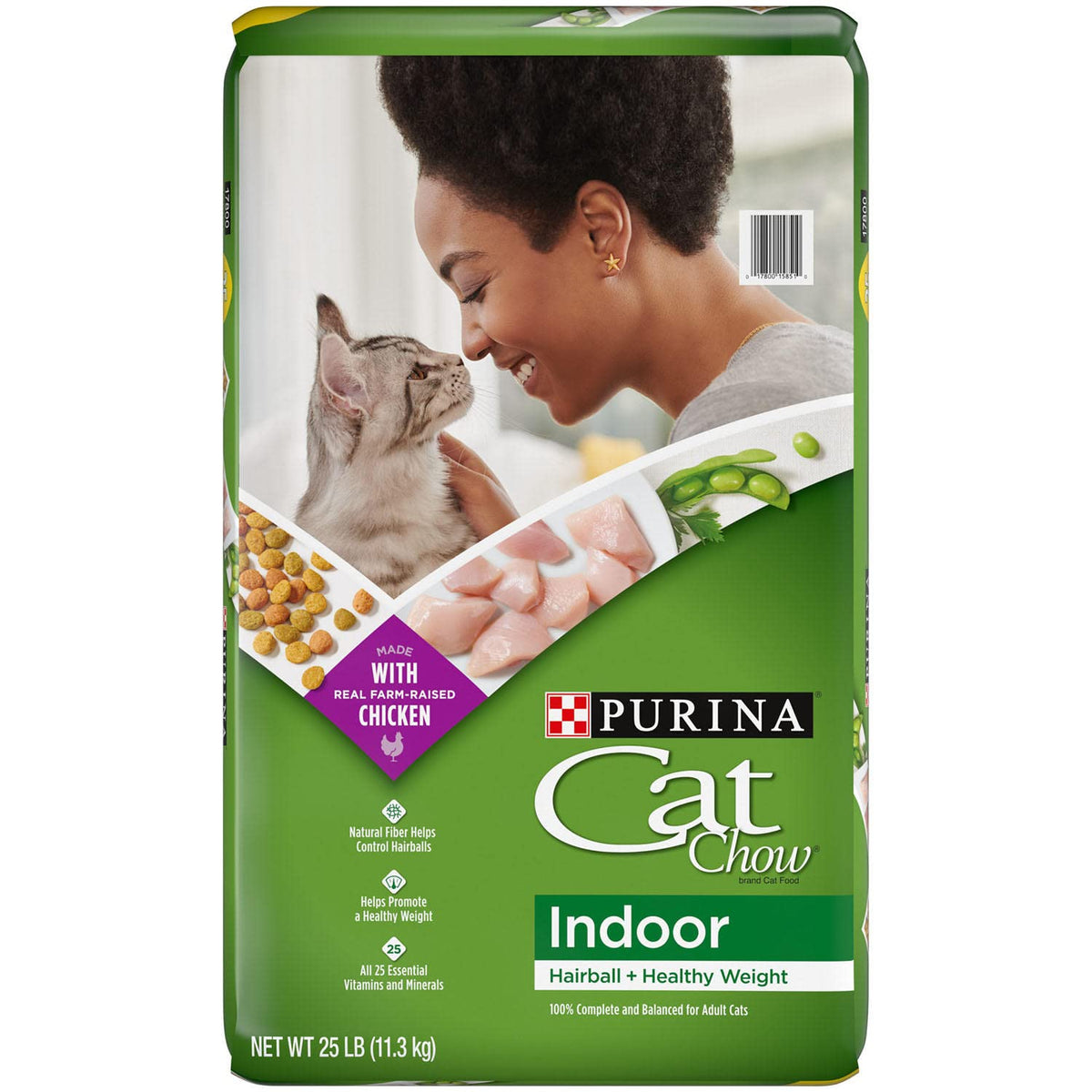 Indoor Cat Food by Purina, 25 lbs.