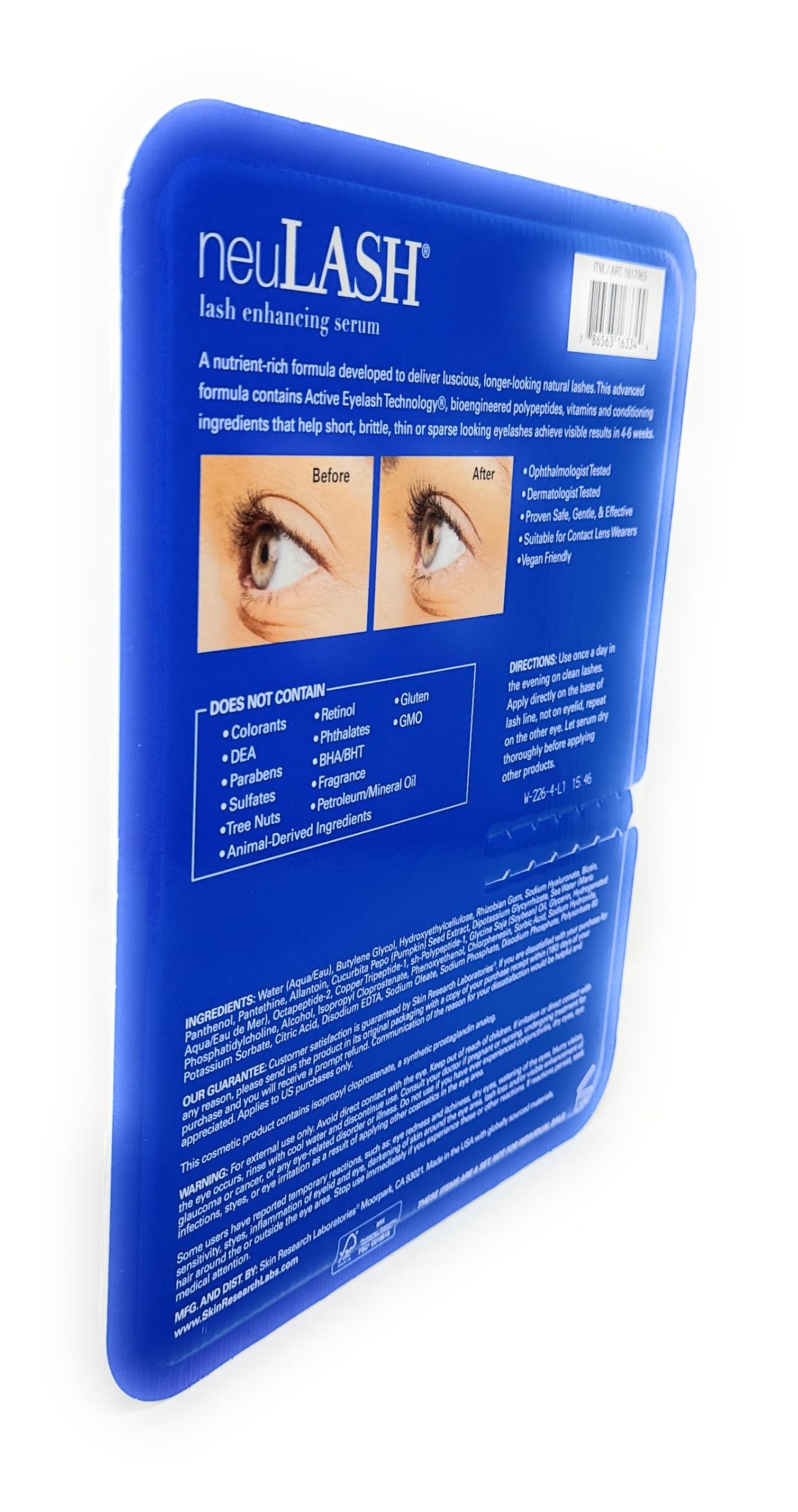 Lash enhancing serum