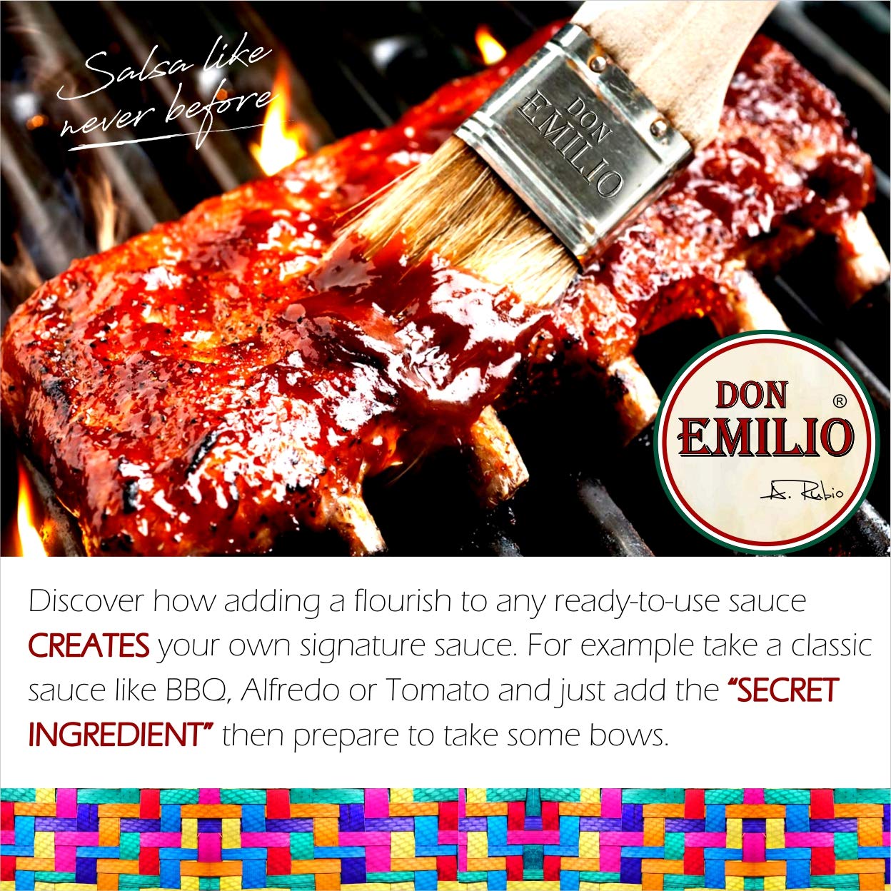 Don Emilio "Salsa Macha" Morita 15 oz by Don Emilio