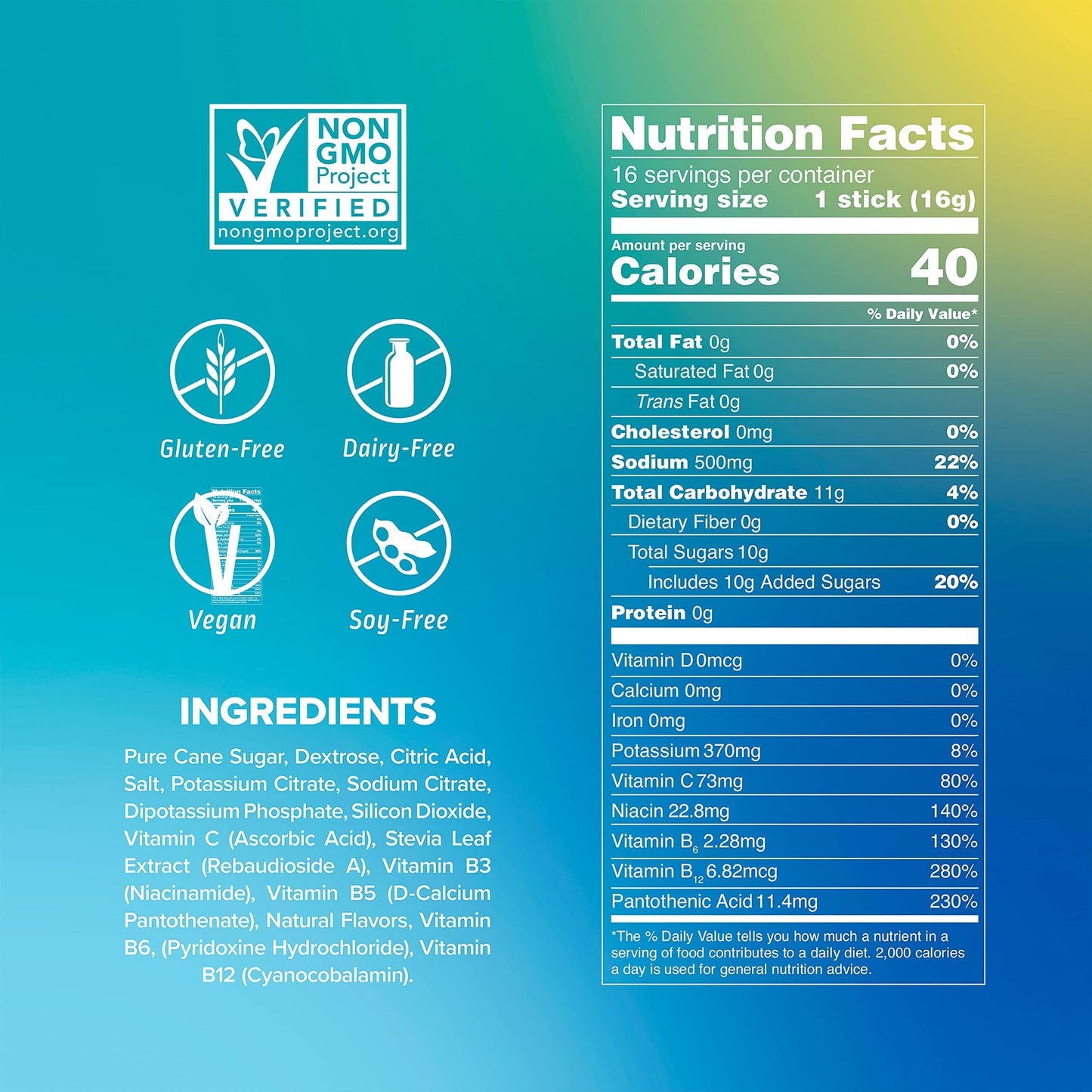 Liquid I.V. Hydration Multiplier - Strawberry Lemonade - Hydration Powder Packets | Electrolyte Drink Mix | Easy Open Single-Serving Stick | Non-GMO |16 Sticks