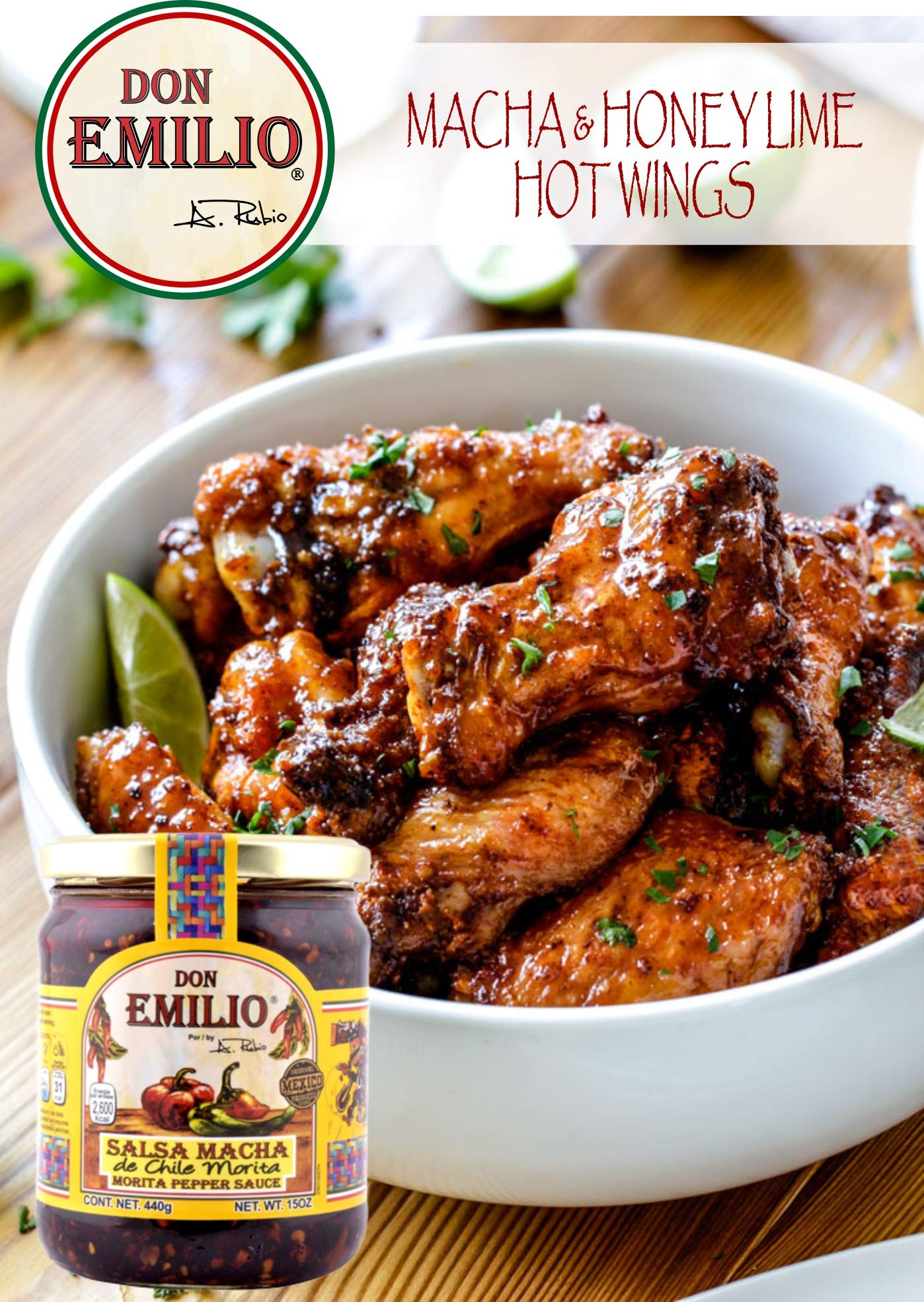 Don Emilio "Salsa Macha" Morita 15 oz by Don Emilio