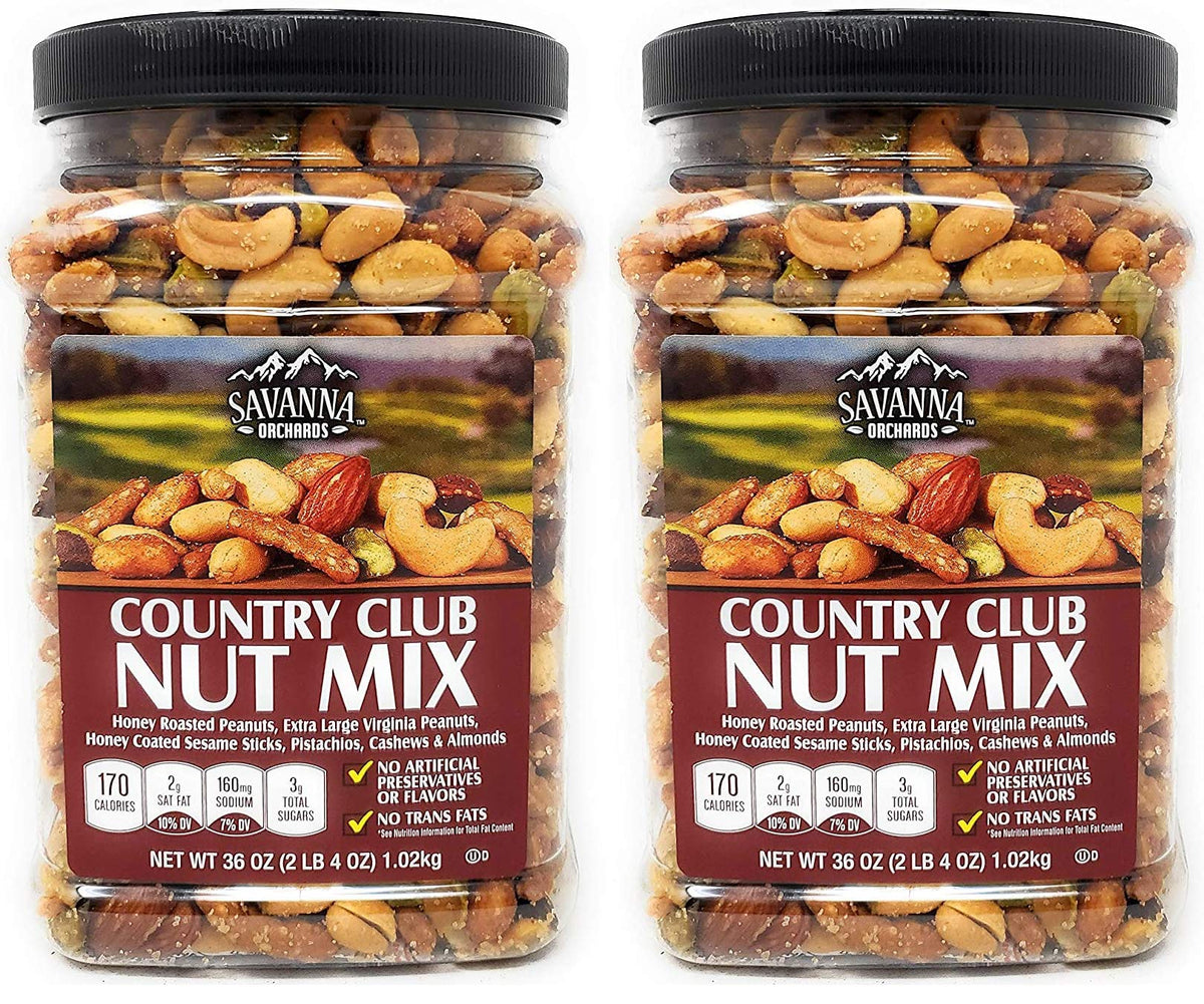 Savanna Orchards Country Club Nut Mix (Тwo Рack)