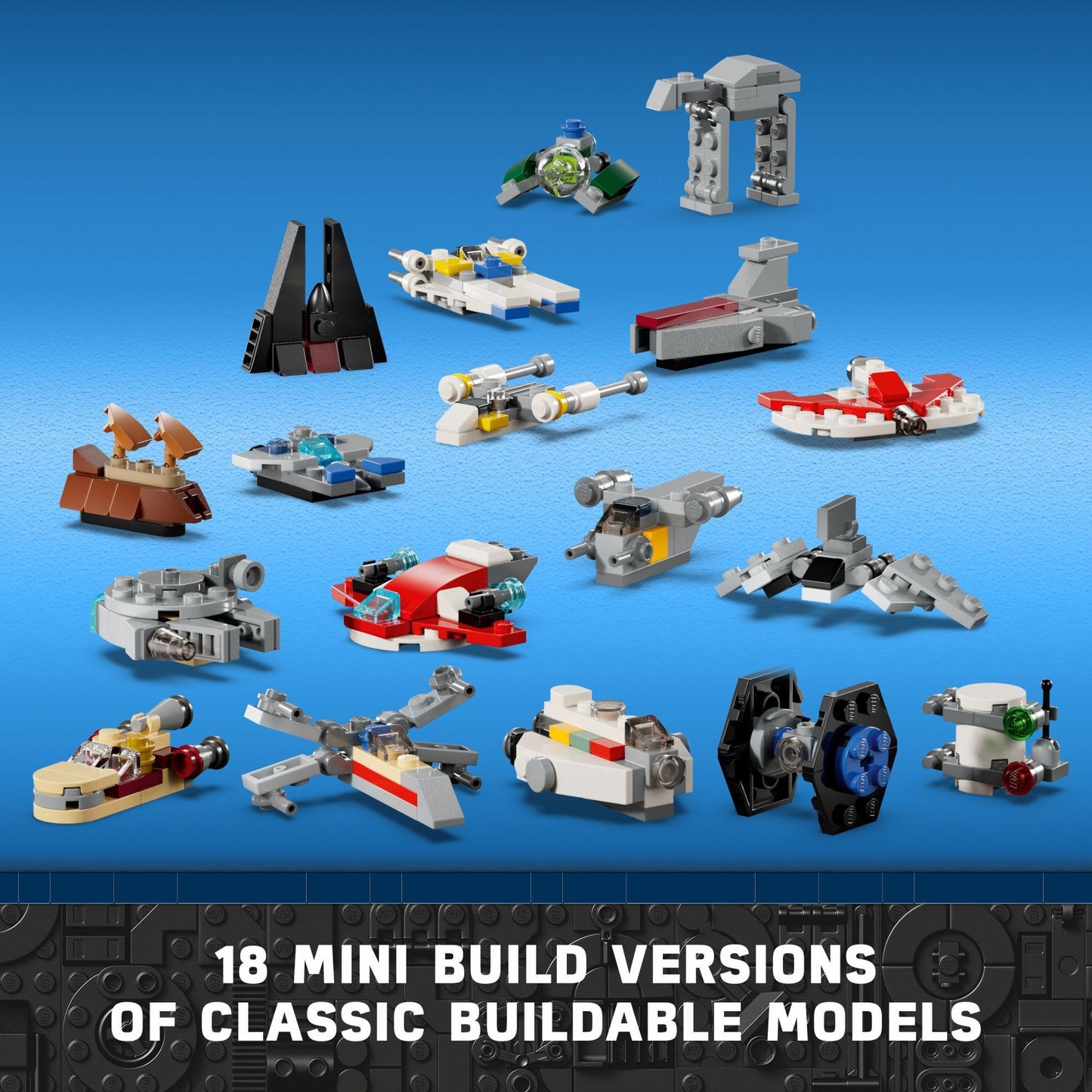 LEGO Star Wars 2024 Advent Calendar for Kids, Holiday Building Set with 18 Collectible Mini Toys and 6 Star Wars Figures, Star Wars Christmas Toy for Boys, Girls or Any Fan Ages 6 and Up, 75395
