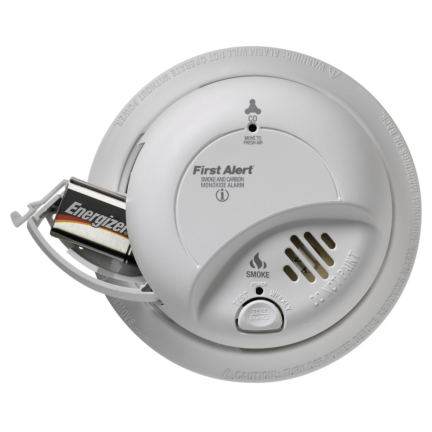 First Alert BRK SC-9120B Hardwired Smoke and Carbon Monoxide (CO) Detector with Battery Backup