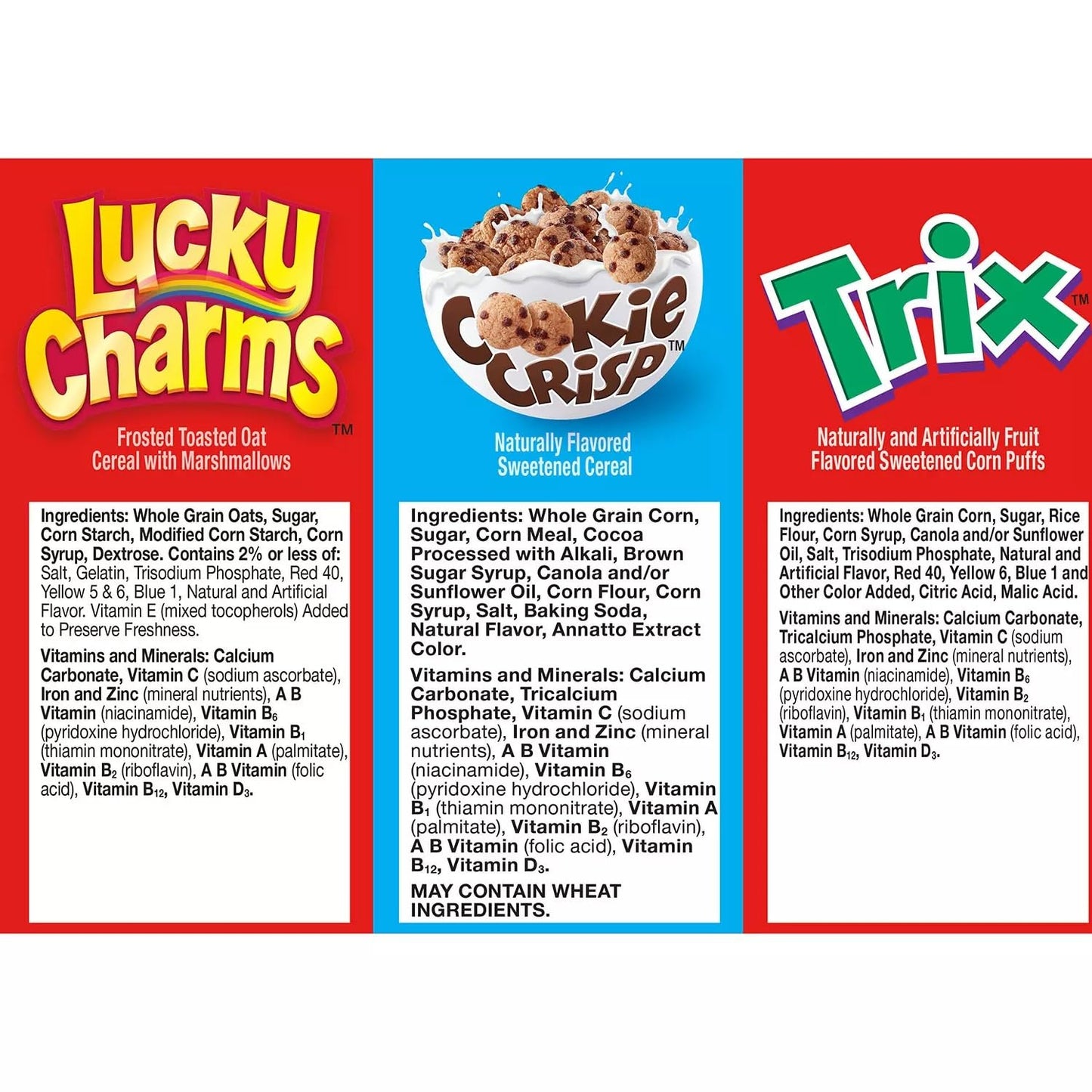 General Mills Cereal, Variety Pack, 38.5 Ounce