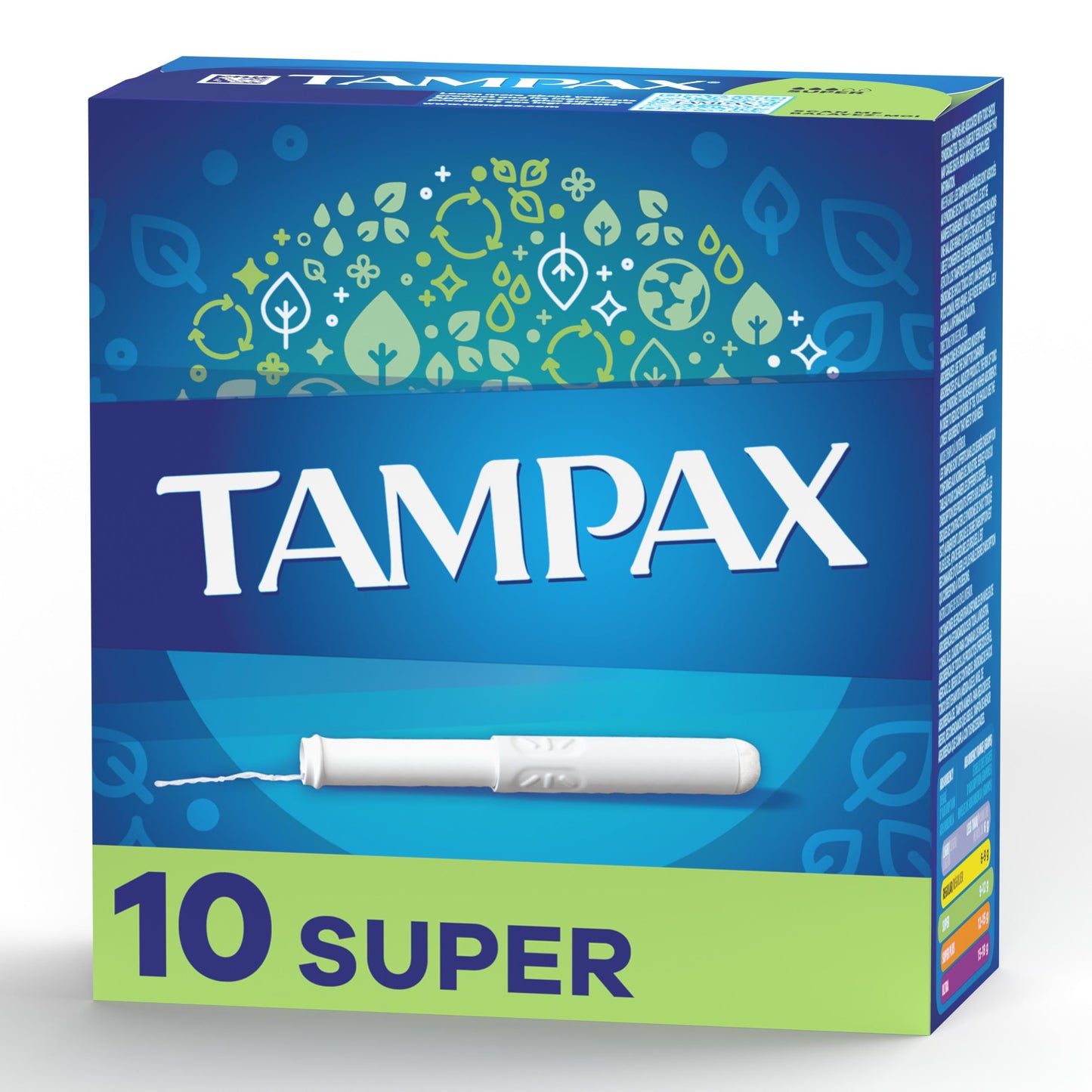 Tampax Tampons, Super, 10-ct