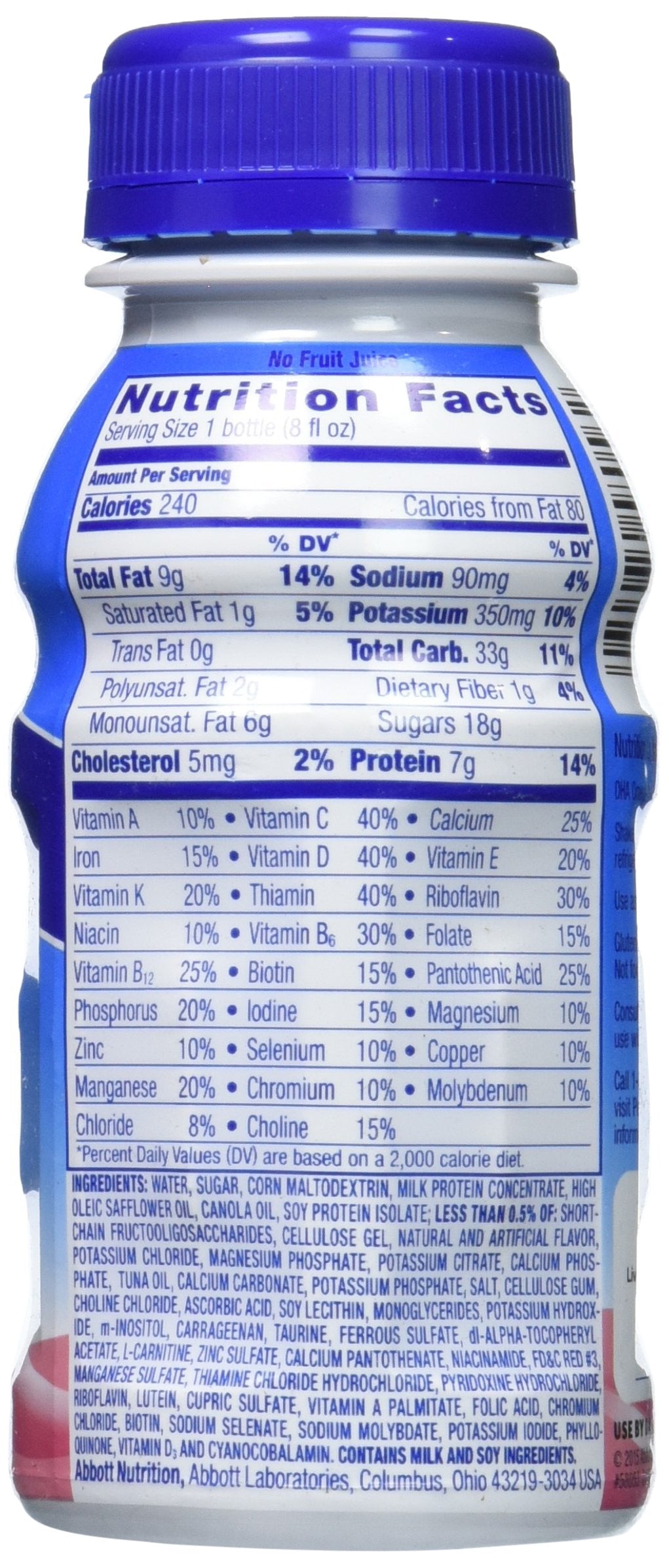 Abbott Pediasure Strawberry Shake, 24 Count