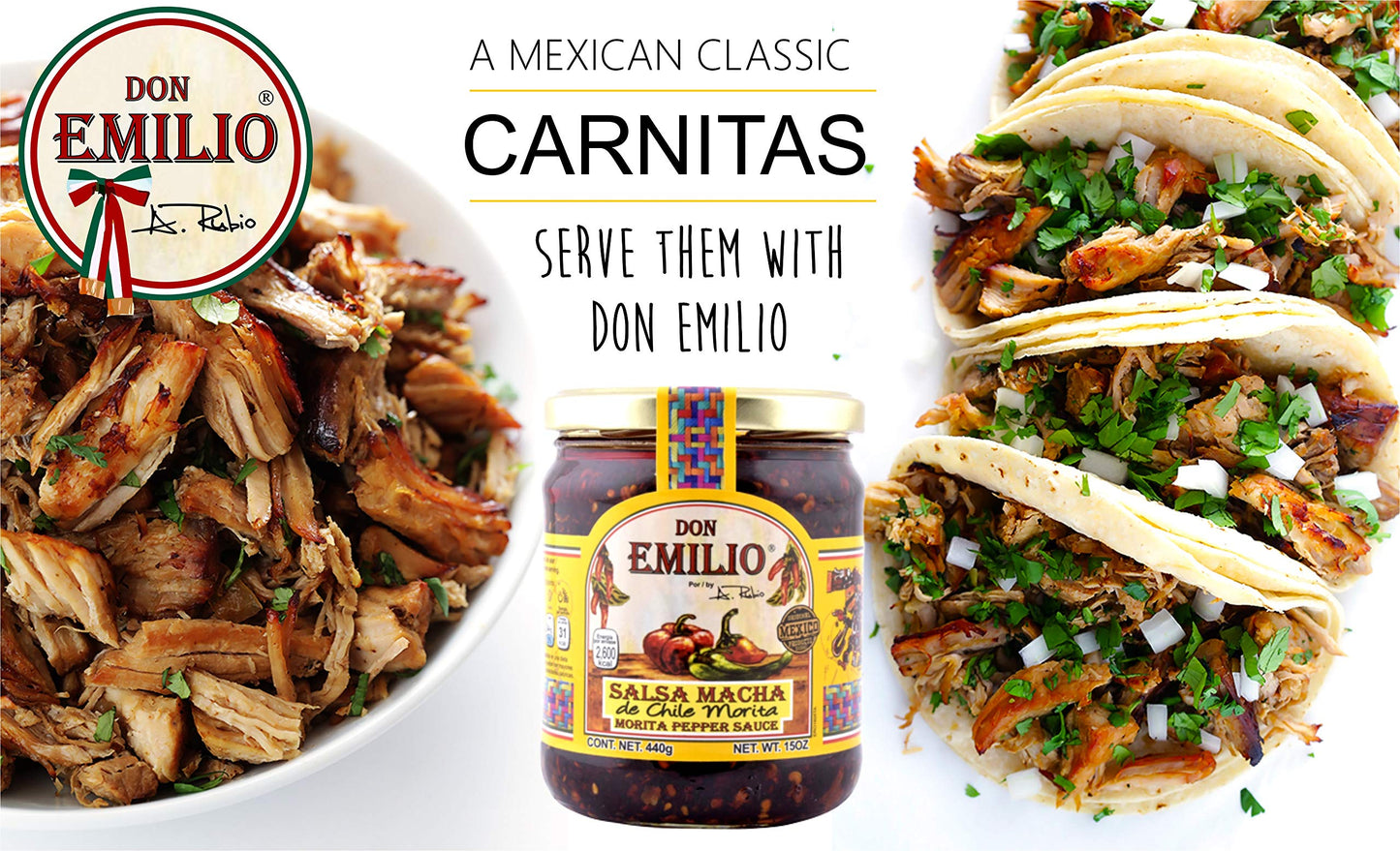 Don Emilio "Salsa Macha" Morita 15 oz by Don Emilio