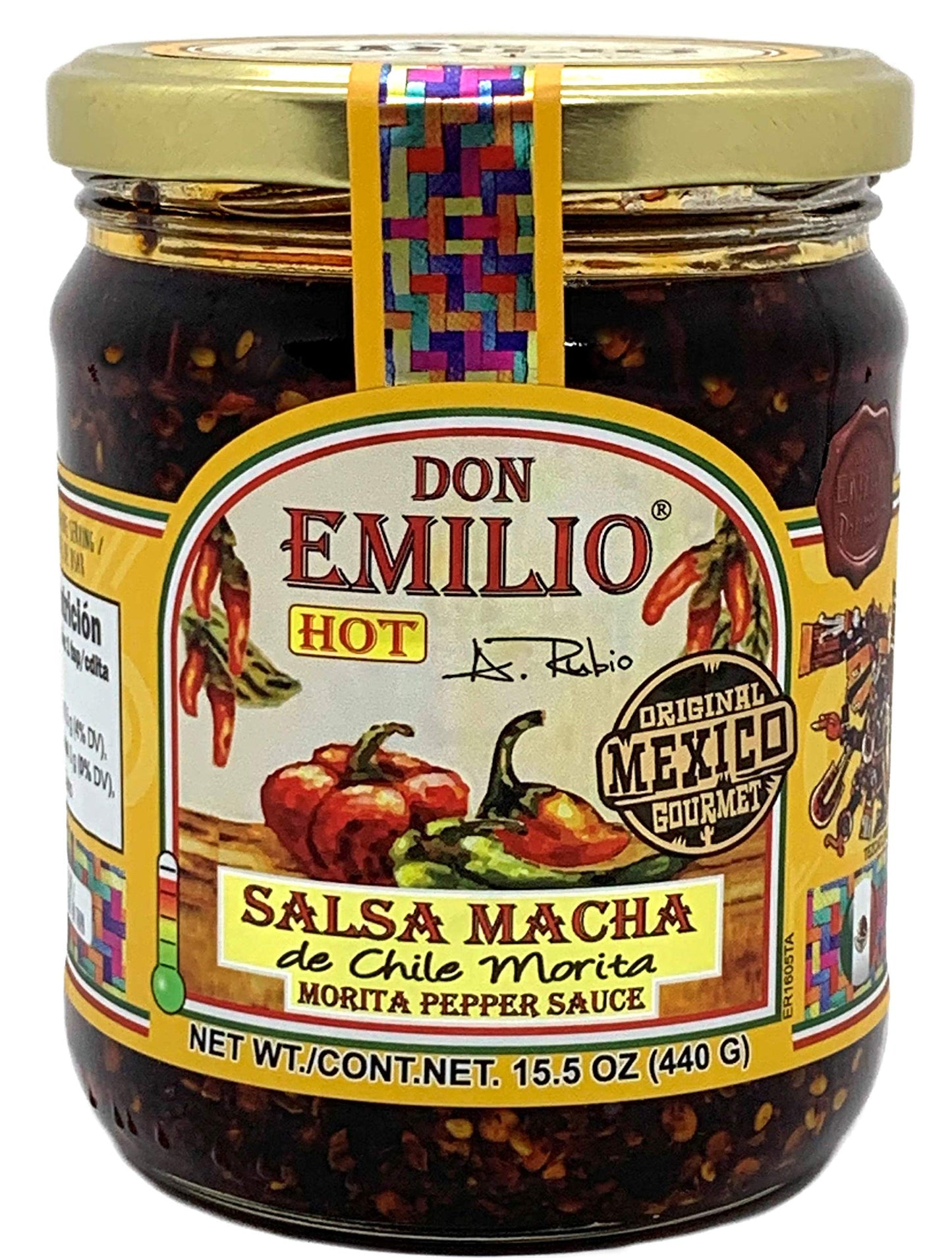 Don Emilio "Salsa Macha" Morita 15 oz by Don Emilio