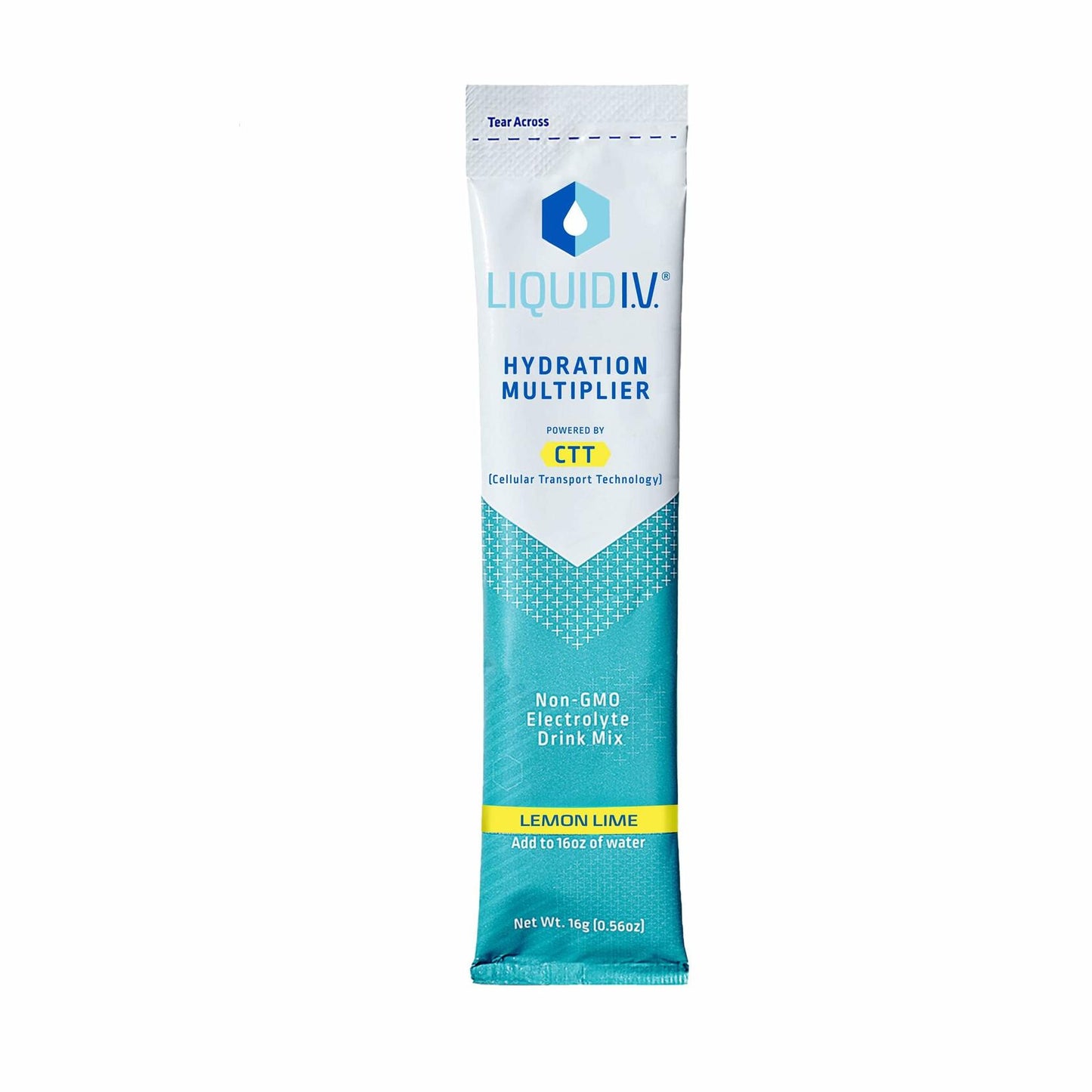 Liquid I.V. Hydration Multiplier - Lemon Lime Liquid IV - 50 Pack - Electrolyte Drink Mix for Rapid Hydration - Suitable for Travel and Outdoor Activities - Liquid IV Supplement