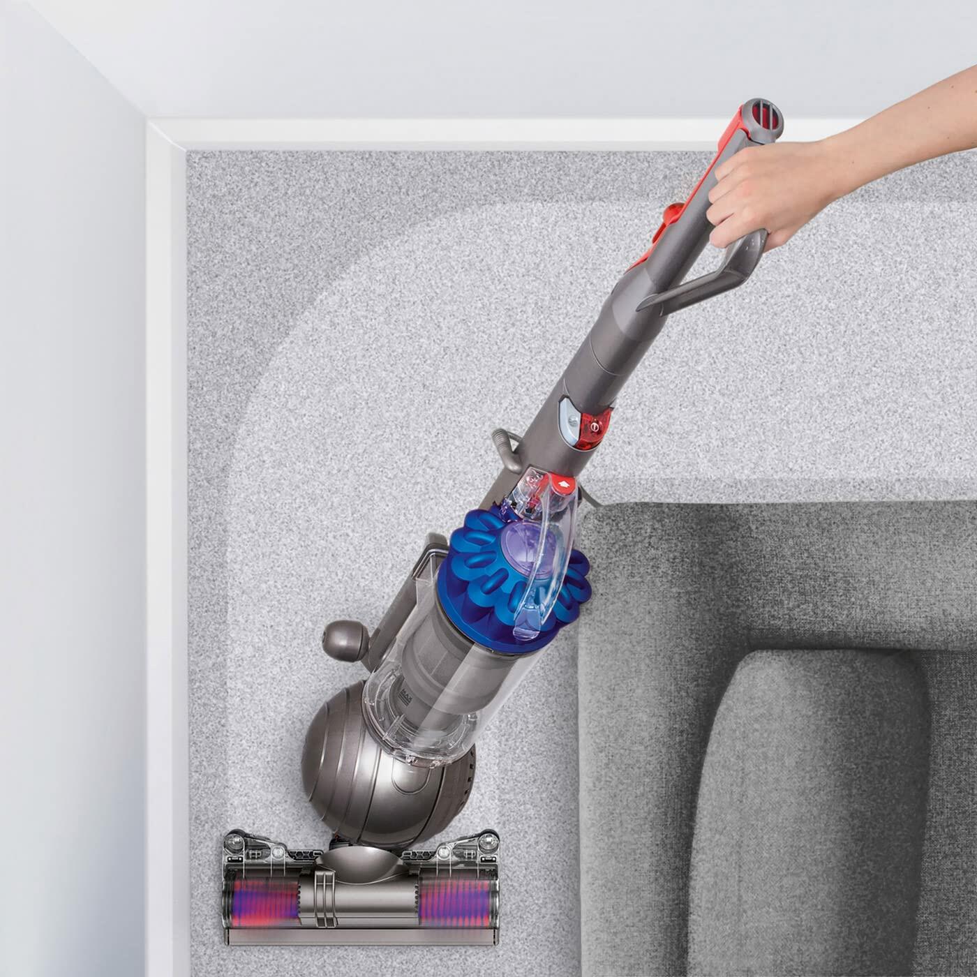 Dyson Ball Multi Floor Origin Upright Vacuum Cleaners | Iron/Fuchsia + iJoy USB-C Adapter