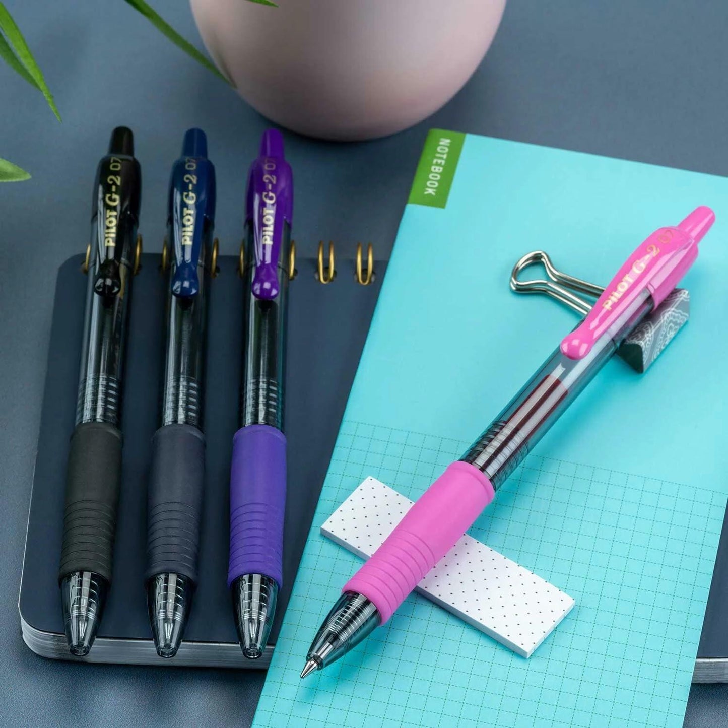 G2 Premium Gel Roller Assorted Ink, Fine Point (16 Count)