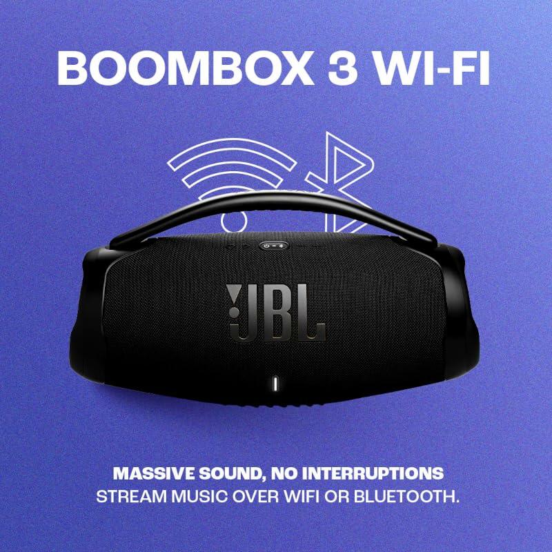 JBL Boombox 3 Wi-Fi Portable Wireless Speaker