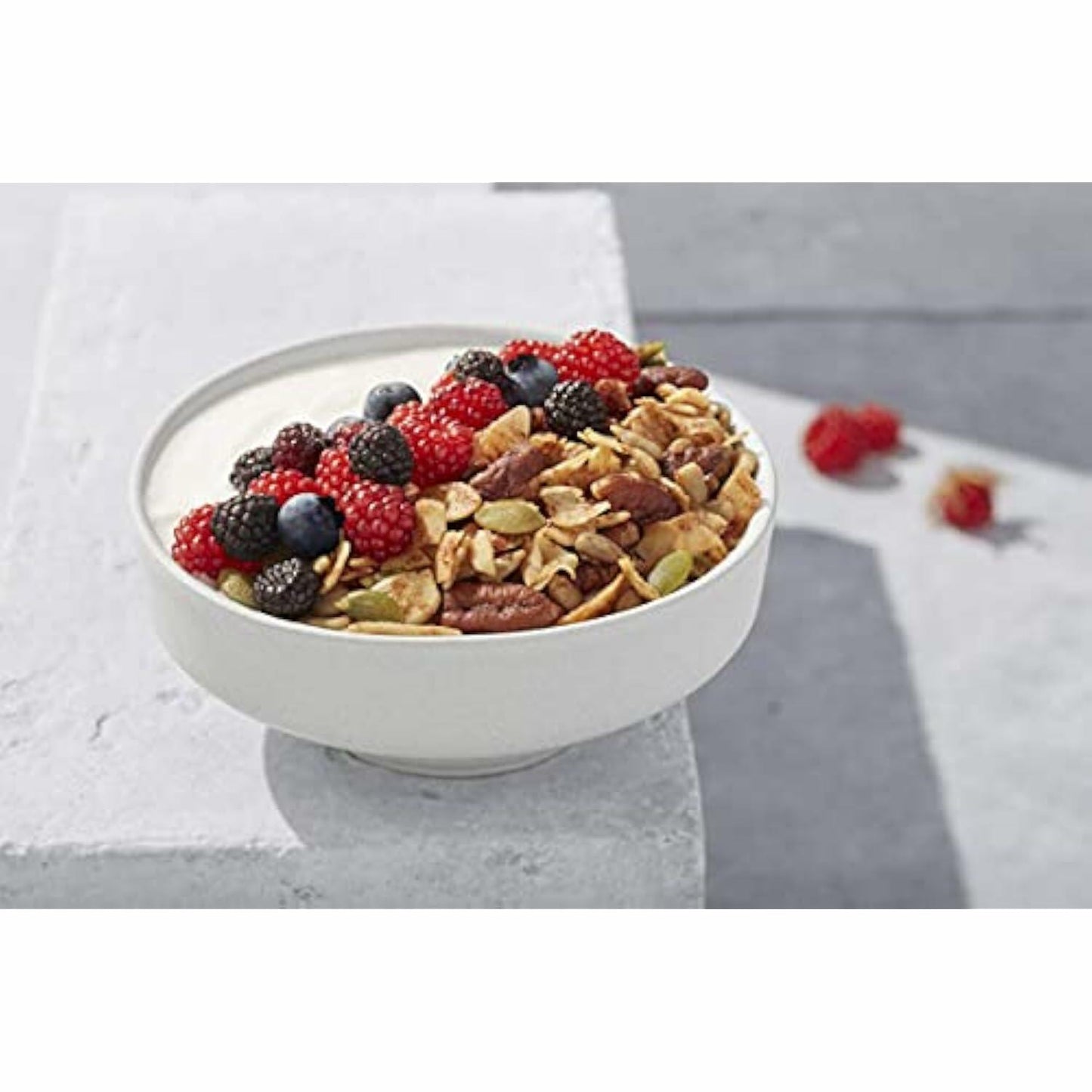 Low Karb NuTrail, Keto Blueberry Nut Granola Healthy Breakfast Cereal, Low Carb Snacks & Food, Almonds, Pecans, Coconut and More, 2g Net Carbs, 1.37 lb, 22 Oz