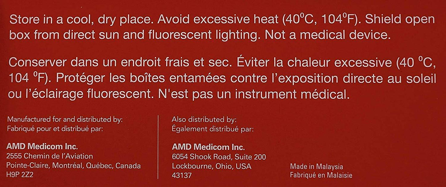 Medicom Vulcan Nitrile Gloves Latex-Free General Purpose Indigo Color 150ct, MD