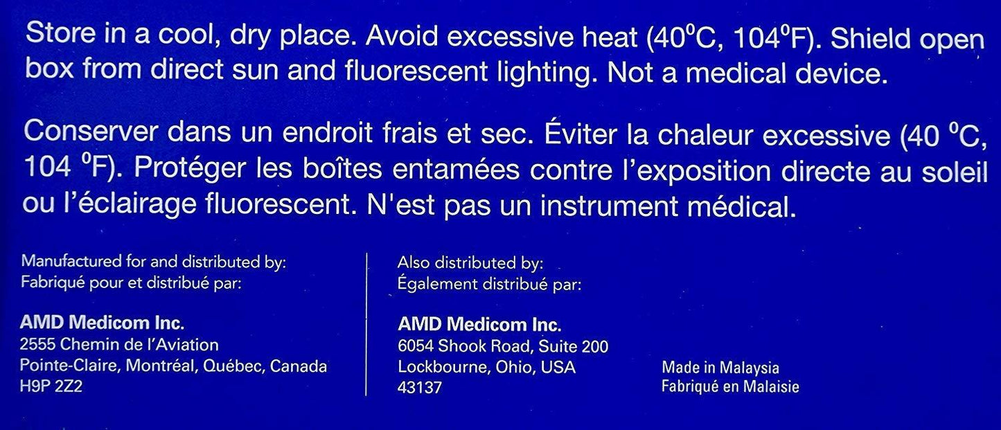 Medicom Vulcan Nitrile Gloves, 150 Count Large