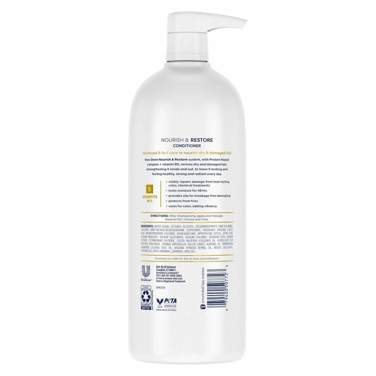 Dove Nourish & Restore 5-in-1 Conditioner (33.8 Fluid Ounce)