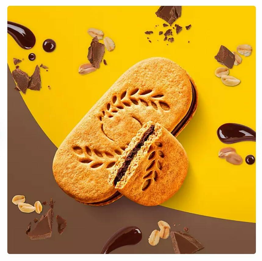 Whizzotech belVita Dark Chocolate Creme Breakfast Biscuits (25 pk.), 1 Count (Pack of 1)