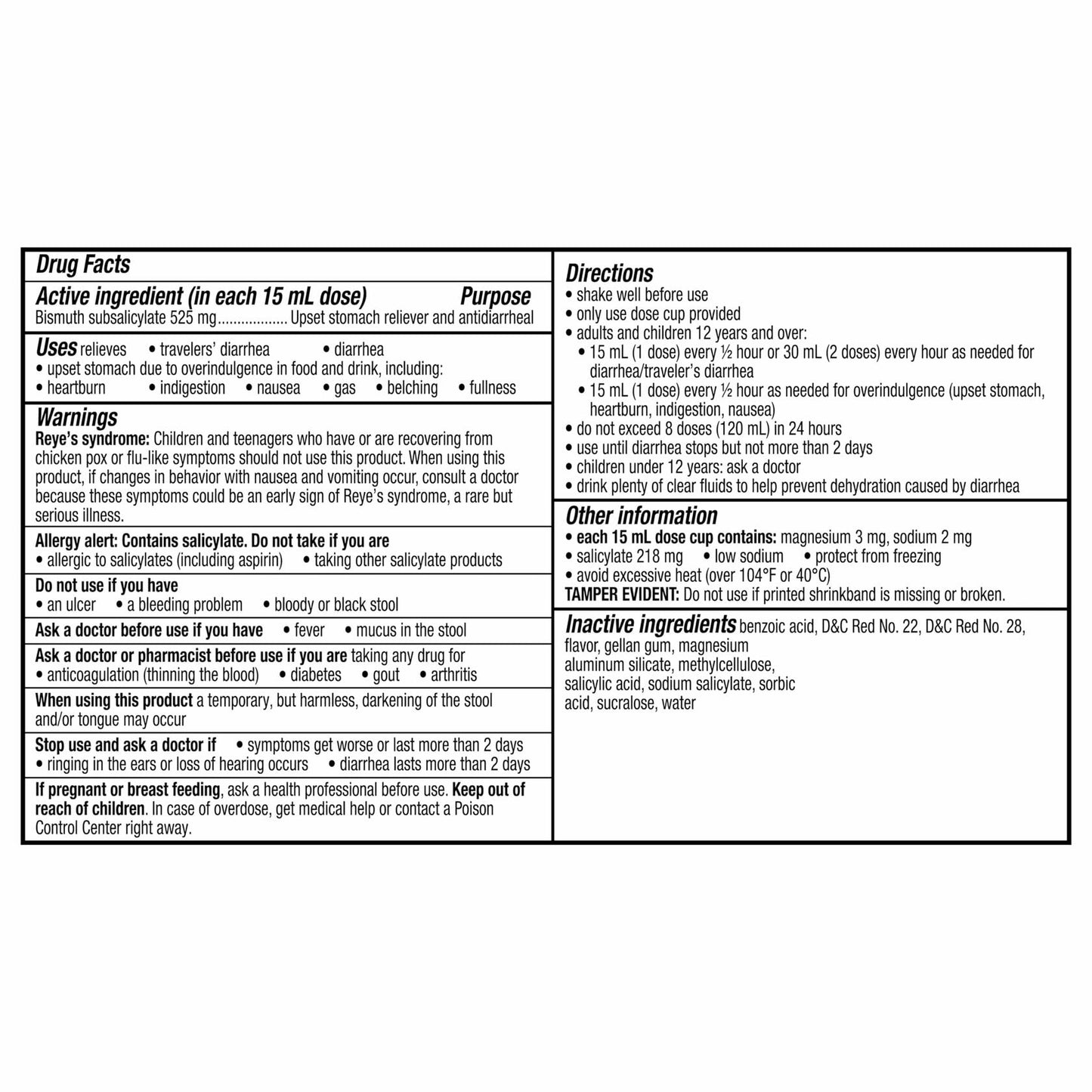 Pepto Bismol Liquid Ultra for Nausea, Heartburn, Indigestion, Upset Stomach, and Diarrhea - 5 Symptom Fast Relief, Cherry Flavor 12 oz (Pack of 3)
