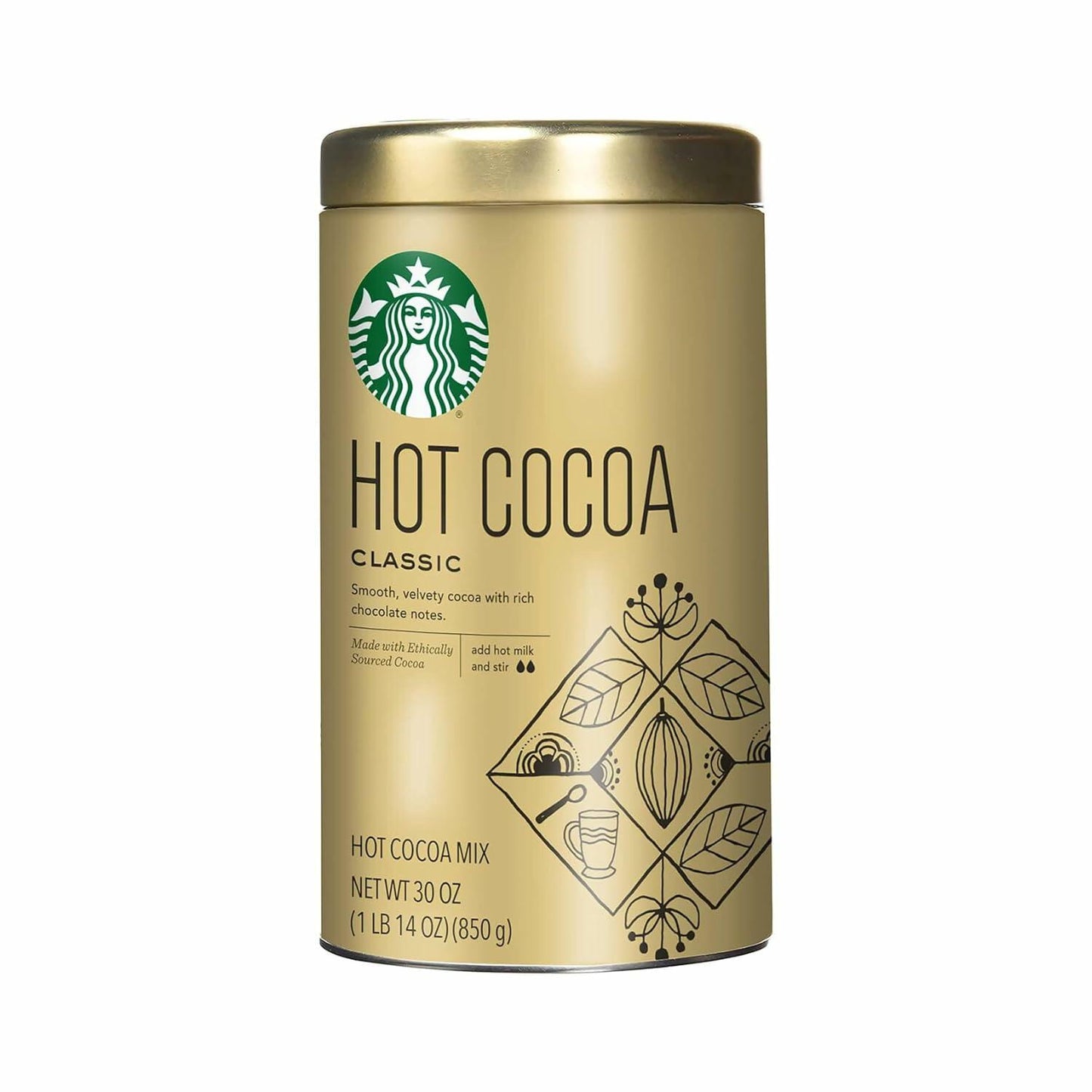 Starbucks Classic Hot Cocoa Mix (30 Ounce (Pack of 3))