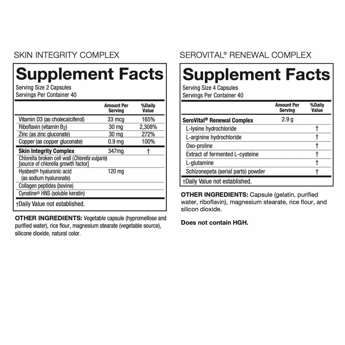 Serovital Skin Revive – Anti-Aging Supplement for Women – Supports Skin Hydration, Energy, Immune Health & Fine Line Reduction – 240 Capsules – 40-Day Supply