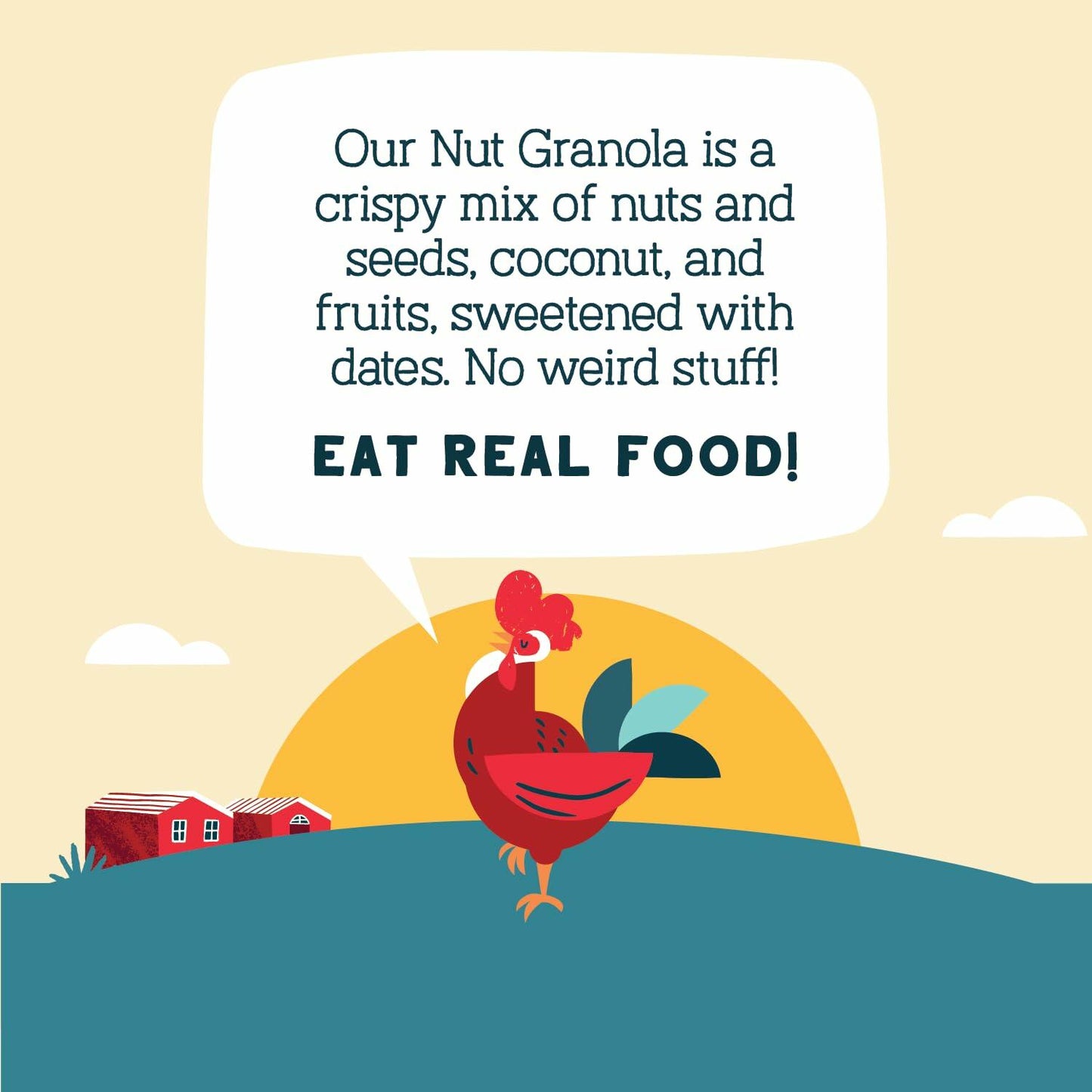 Seven Sundays Nut Granola Cereal, Day Dream Dark Chocolate Raspberry, 20 Oz Bag, Grain & Gluten Free, 4g Protein, 5g Net Carbs, Keto Friendly
