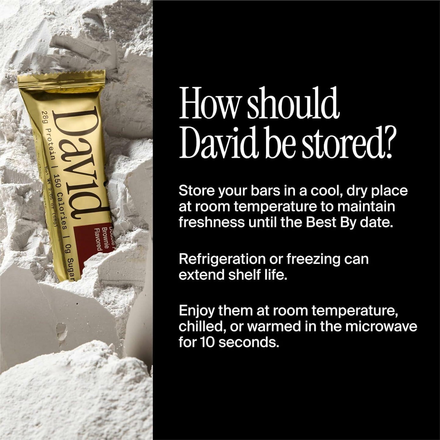 David Protein Bar, Red Velvet, 24 Protein Bars | 28g of Protein | 150 Calories | 0g of Sugar - High Protein, Low Carb, Gluten Free Protein Bar (2 Pack - 24 ct.)