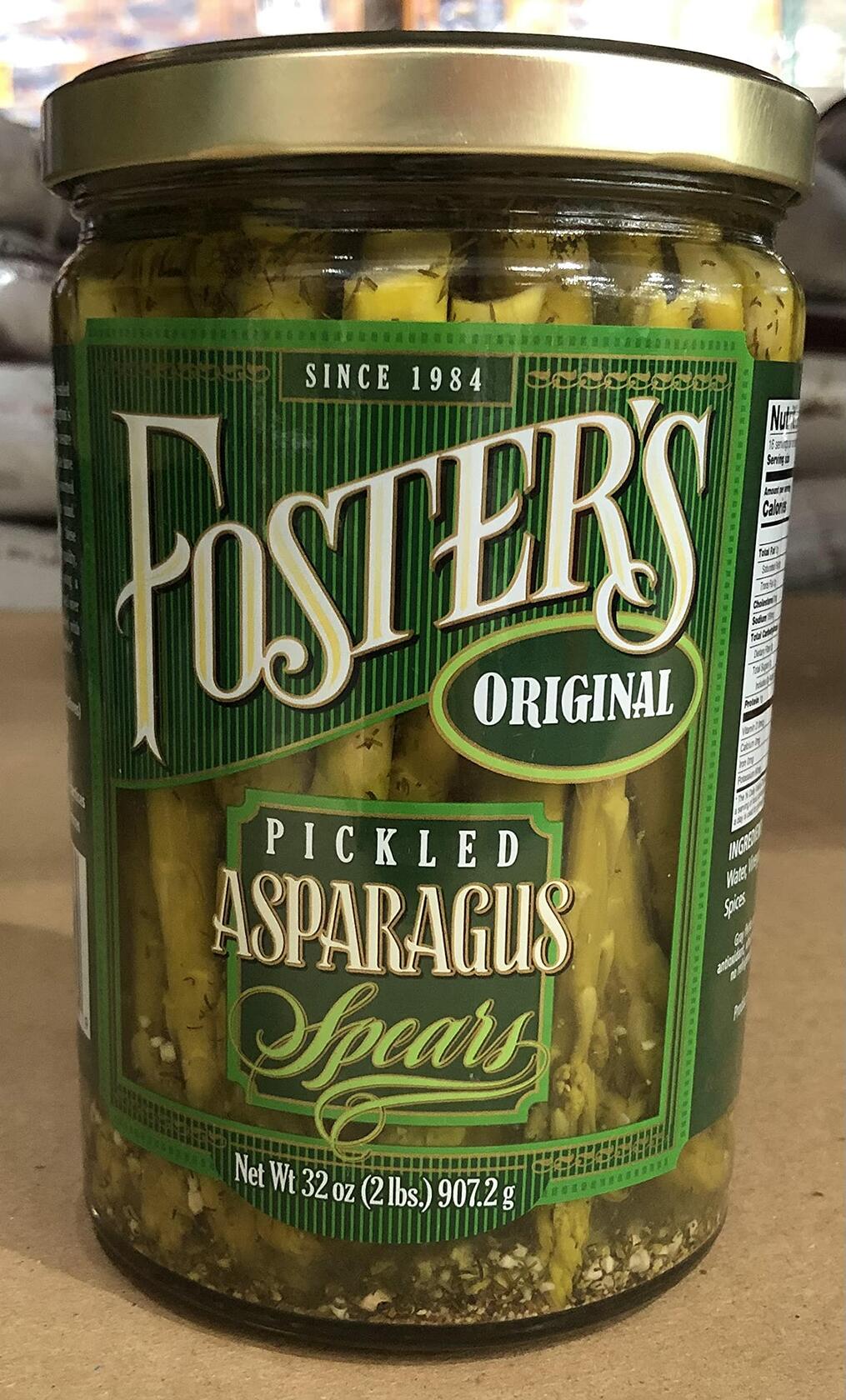 Fosters Pickled Asparagus, 32 Ounce
