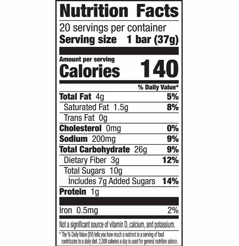 Mott's Soft Baked Apple Filled Bar, Strawberry, 20 count.